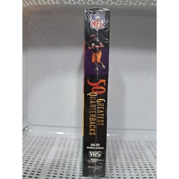 New NFL: 50 Greatest Quarterbacks (VHS, 1998) Factory Sealed - Picture 4 of 6